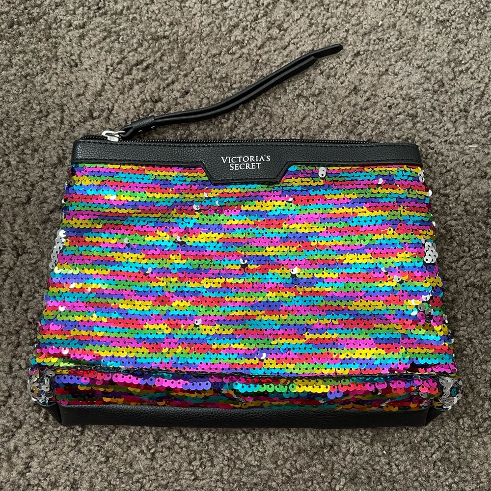 Victoria’s Secret colorful Sequined pouch